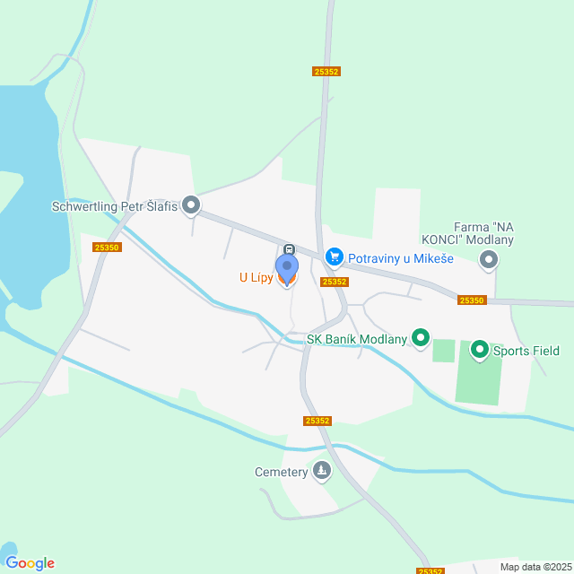 Obrázek mapy, kde se nachází škola